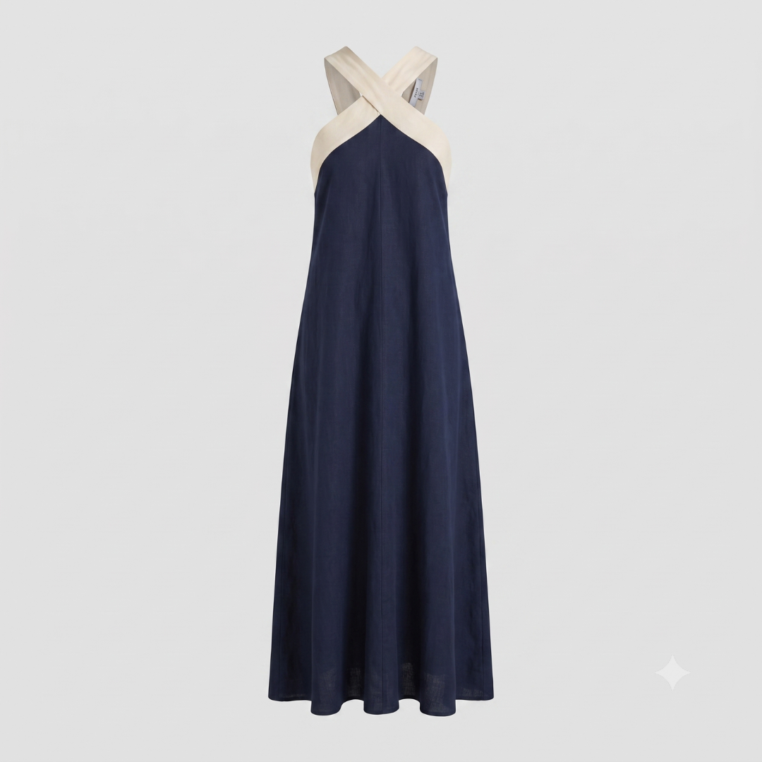 Ruby Breathable Crossed Maxi Dress