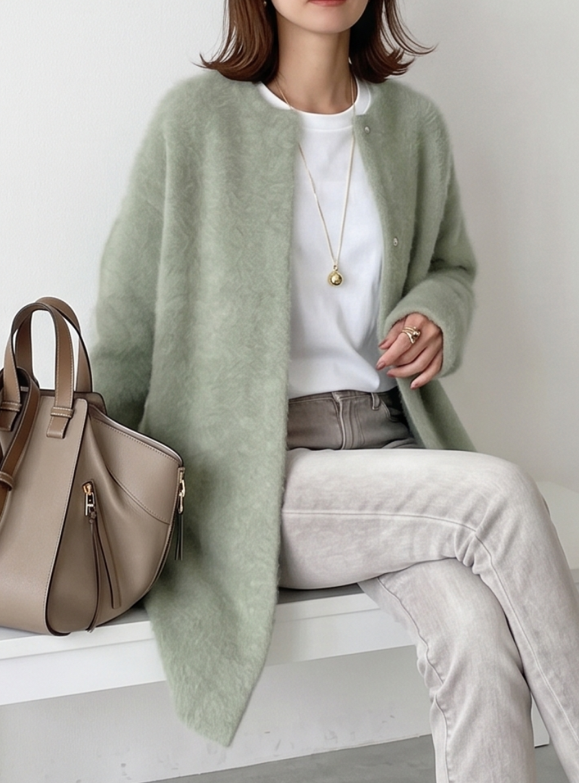 Charlotte Long Cashmere Cardigan