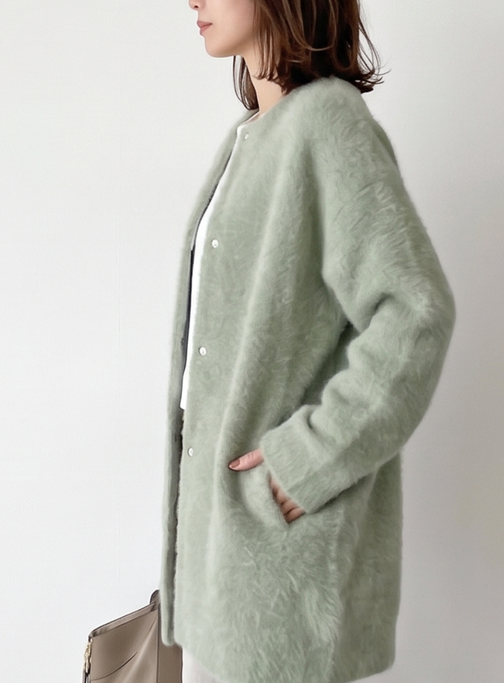 Charlotte Long Cashmere Cardigan