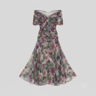 Emelia Elegant V-Neck Maxi Dress