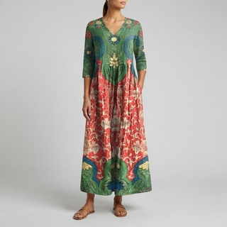 Emery Vintage Floral Maxi Dress
