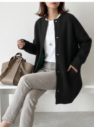 Charlotte Long Cashmere Cardigan
