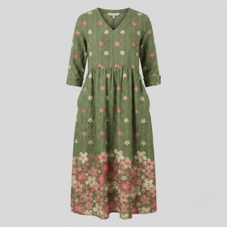 Emery Vintage Floral Maxi Dress