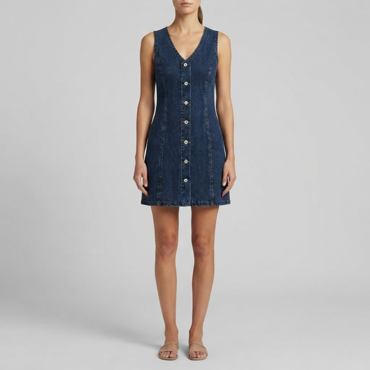 Chana Denim Mini Dress