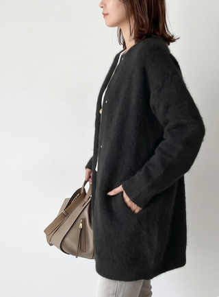 Charlotte Long Cashmere Cardigan