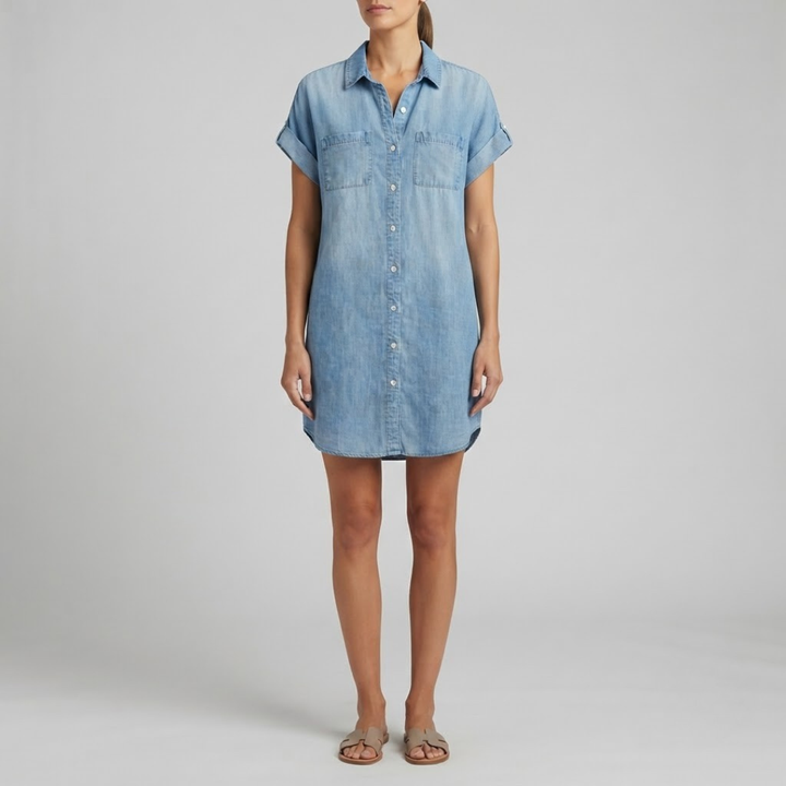 Natalie Casual Denim Dress