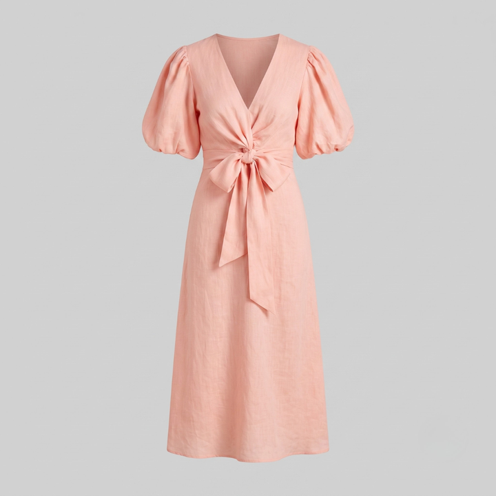 Siena V-Neck Sleeve Dress