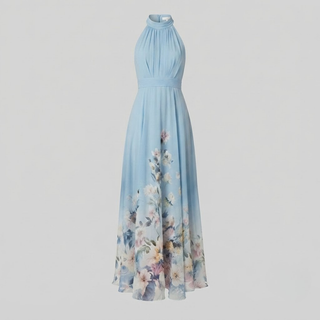 Kali Elegant Floral Maxi Dress