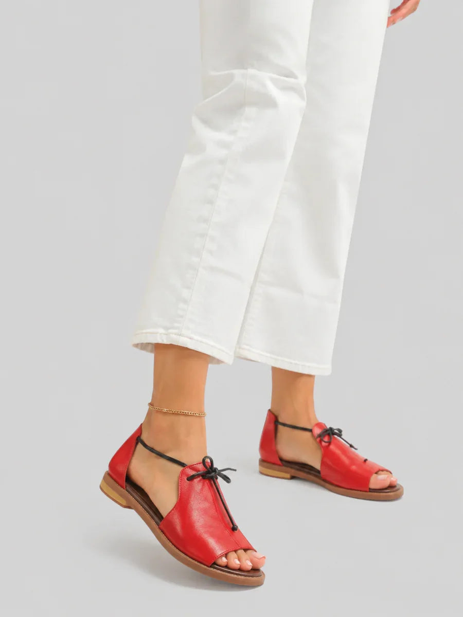 Lilliana Strap Style Leather Sandals