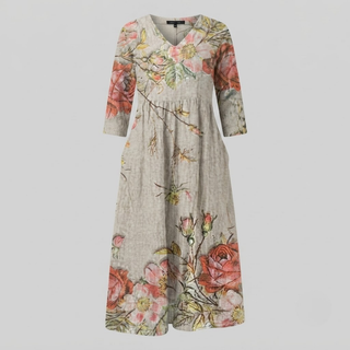 Emery Vintage Floral Maxi Dress