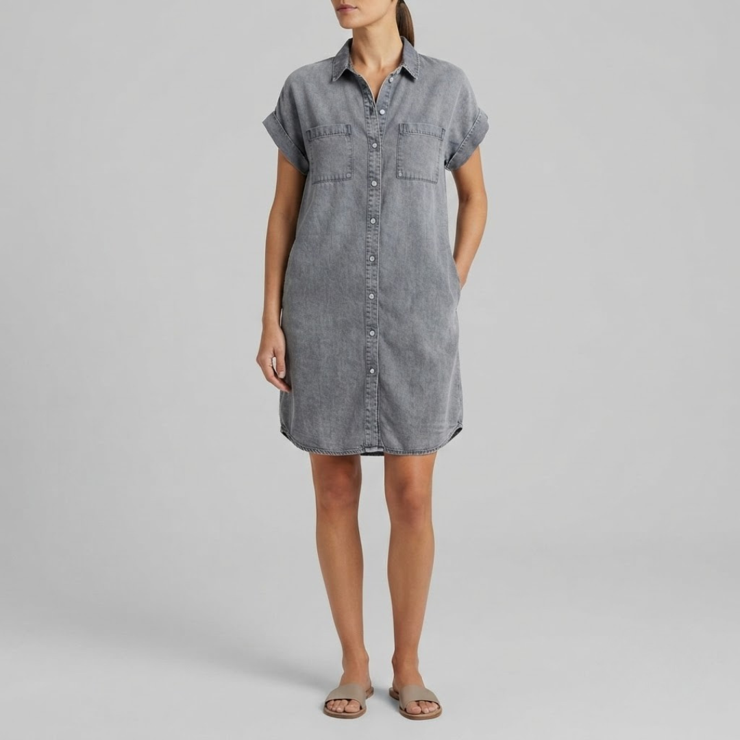 Natalie Casual Denim Dress
