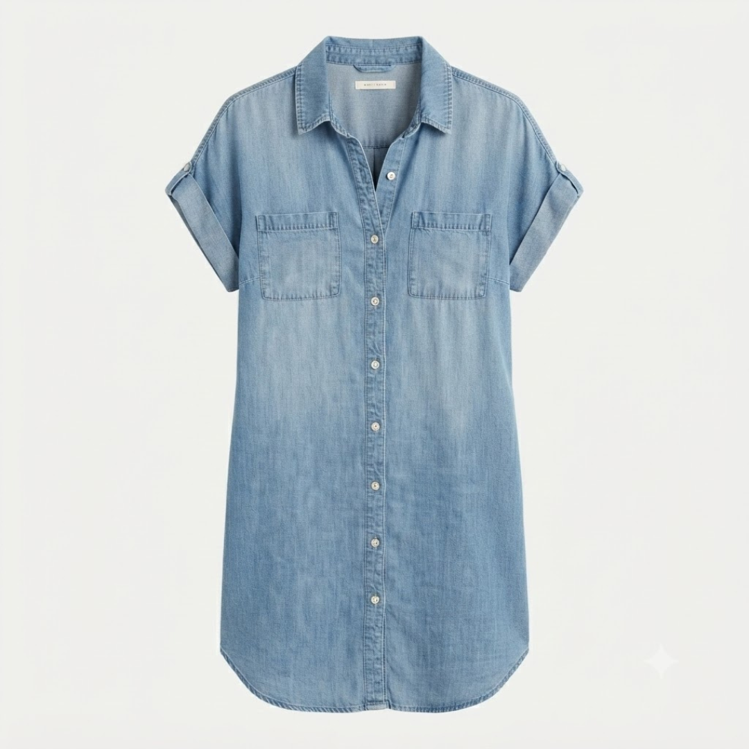 Natalie Casual Denim Dress