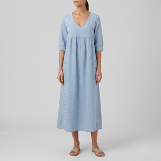 Esther Elegant Denim Dress