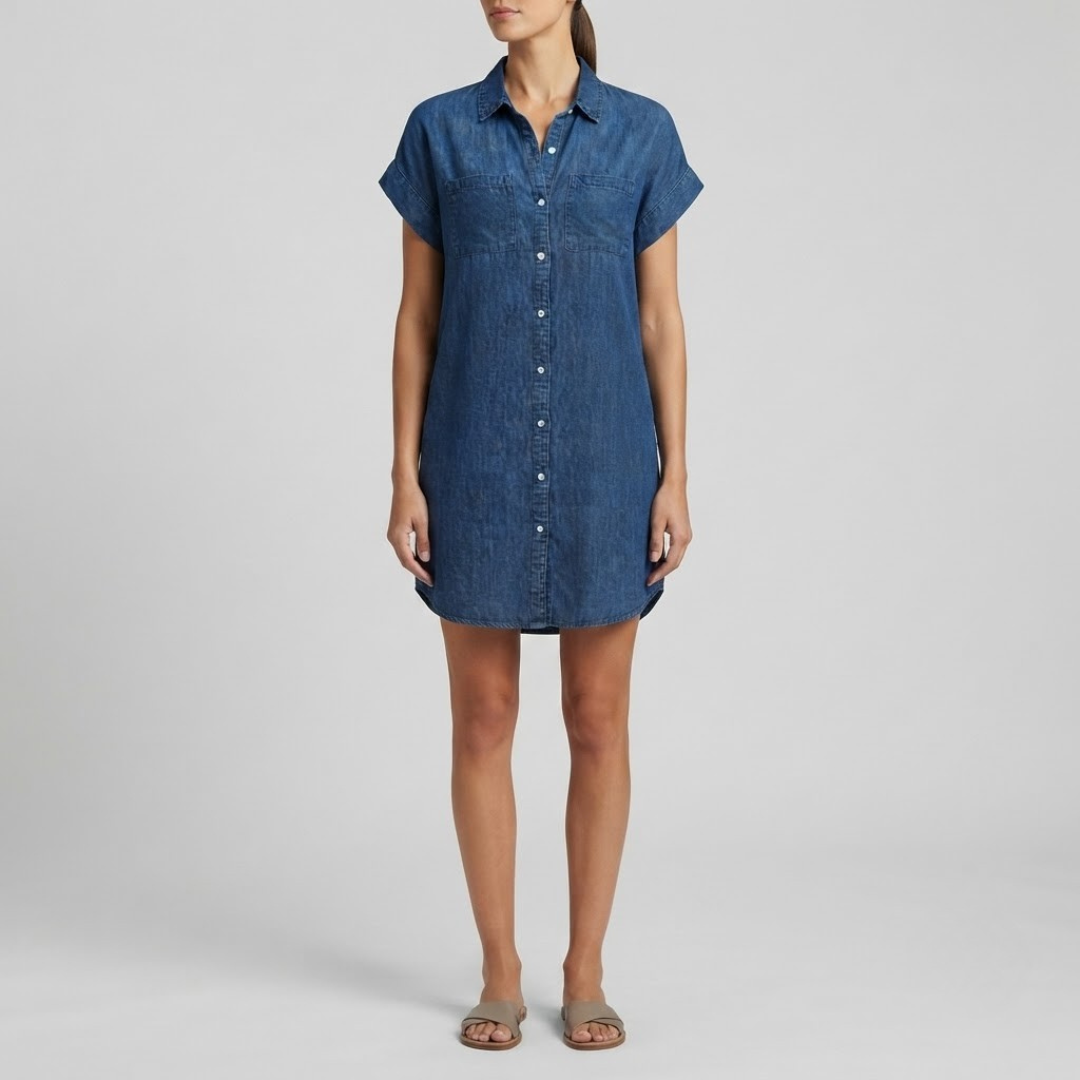 Natalie Casual Denim Dress