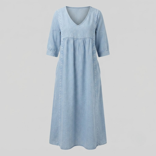 Esther Elegant Denim Dress