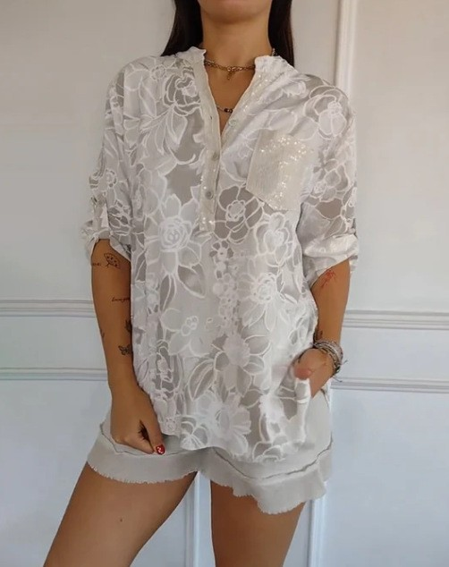 Tatiana Lightweight Floral Blouse