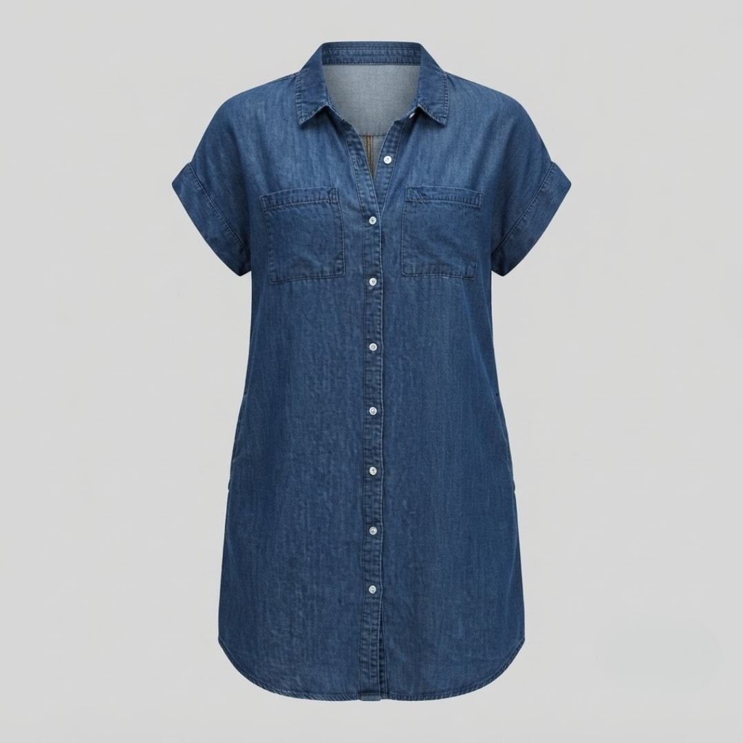 Natalie Casual Denim Dress