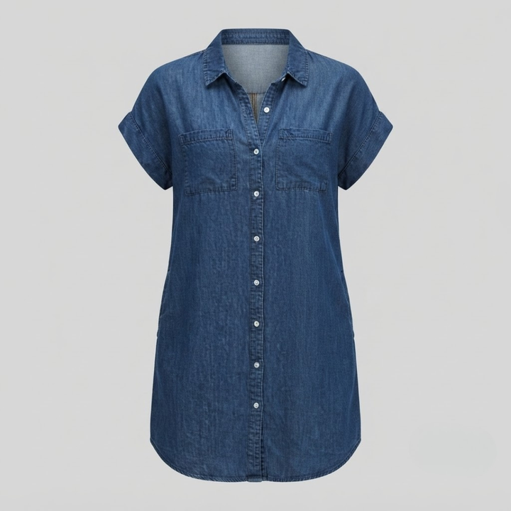 Natalie Casual Denim Dress