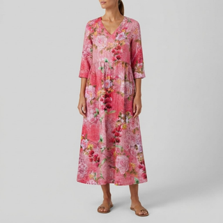 Emery Vintage Floral Maxi Dress