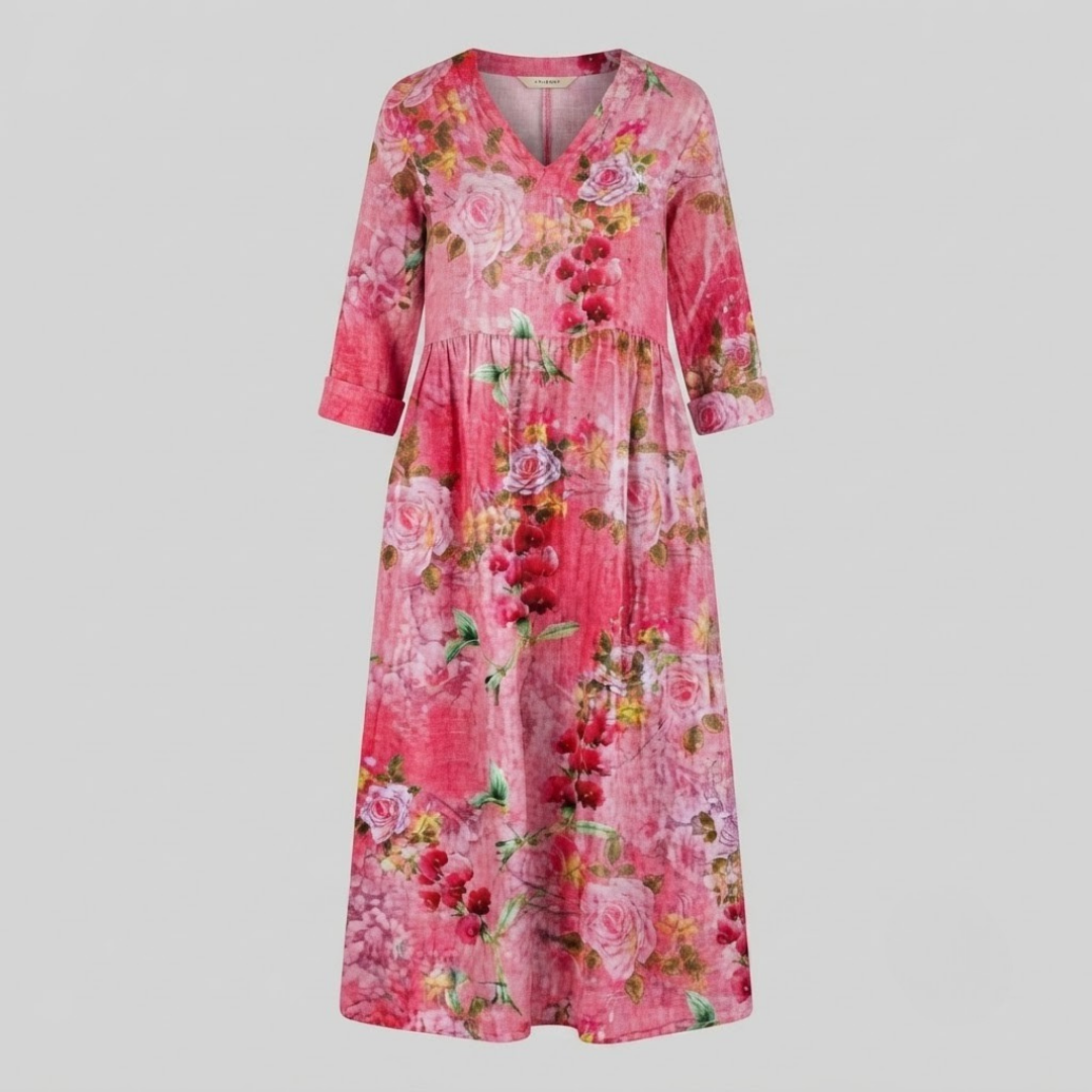 Emery Vintage Floral Maxi Dress