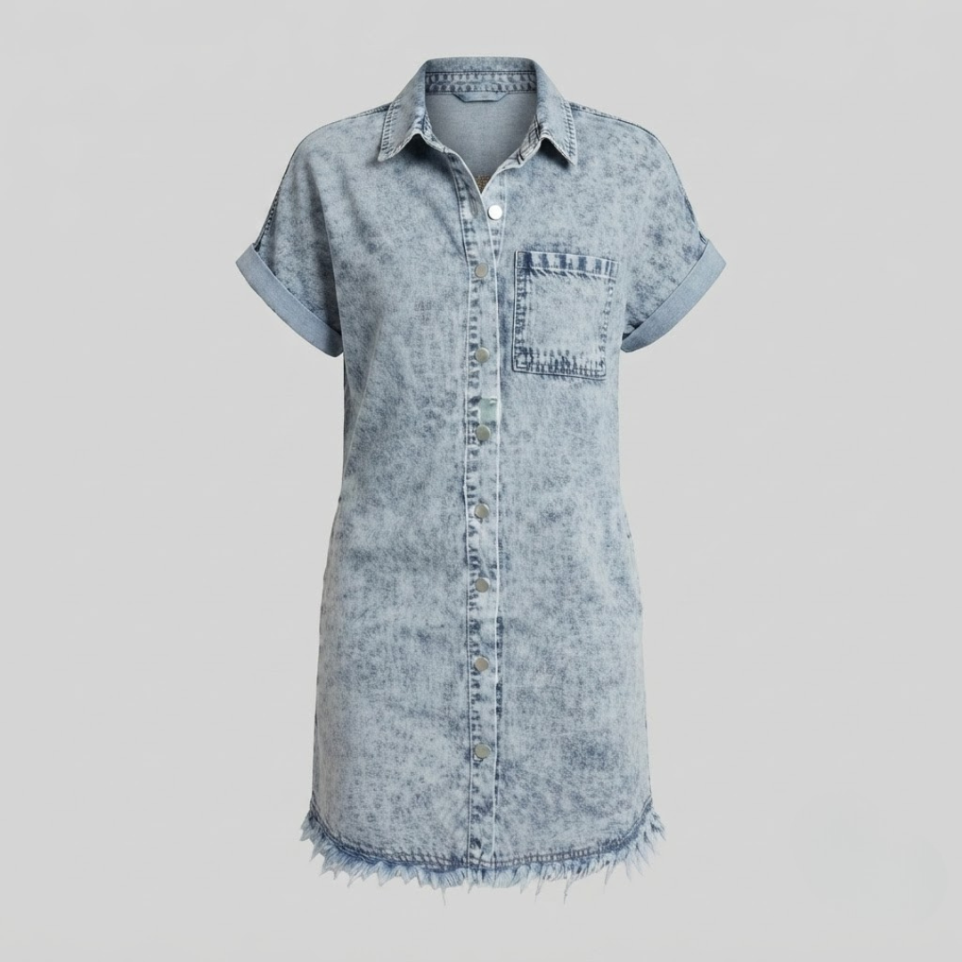 Michelle Denim Shirt Dress
