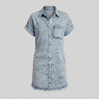 Michelle Denim Shirt Dress