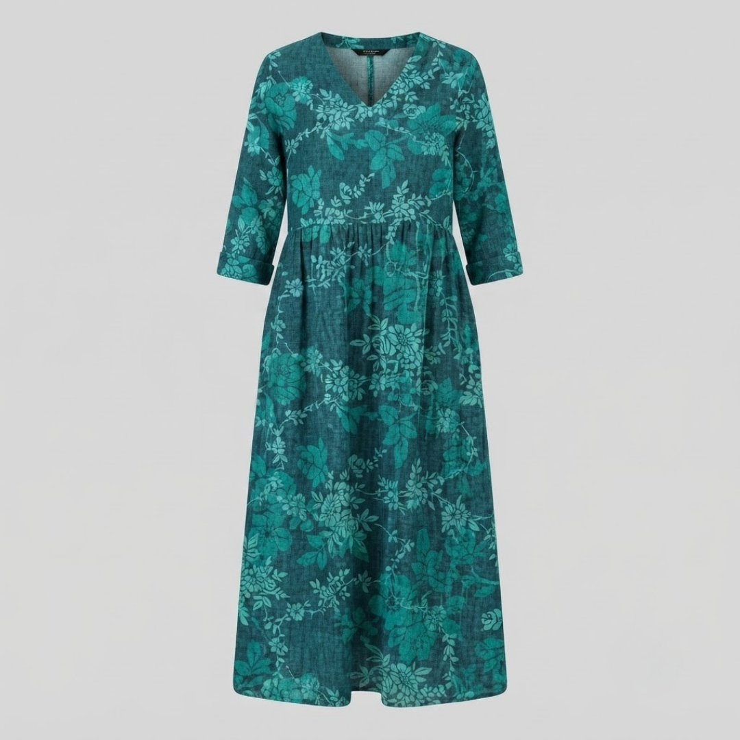 Emery Vintage Floral Maxi Dress