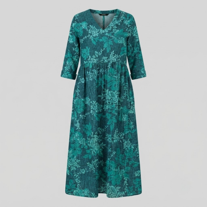 Emery Vintage Floral Maxi Dress