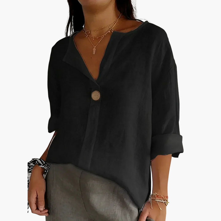 Lucy Casual V Neck Blouse