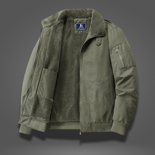 Graham Fleece Bomber Jacket