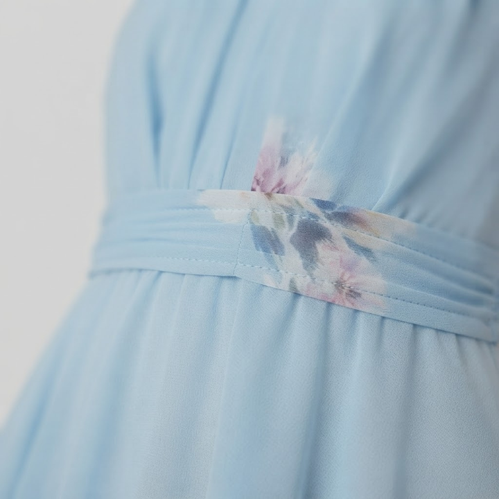 Kali Elegant Floral Maxi Dress