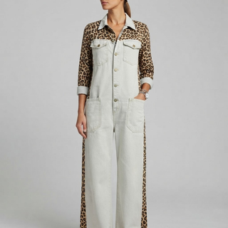 Heidi One Piece Shirt Jumpsuit