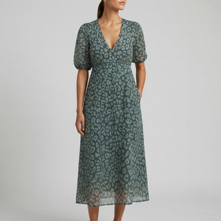 Zahra V-Neck Maxi Dress