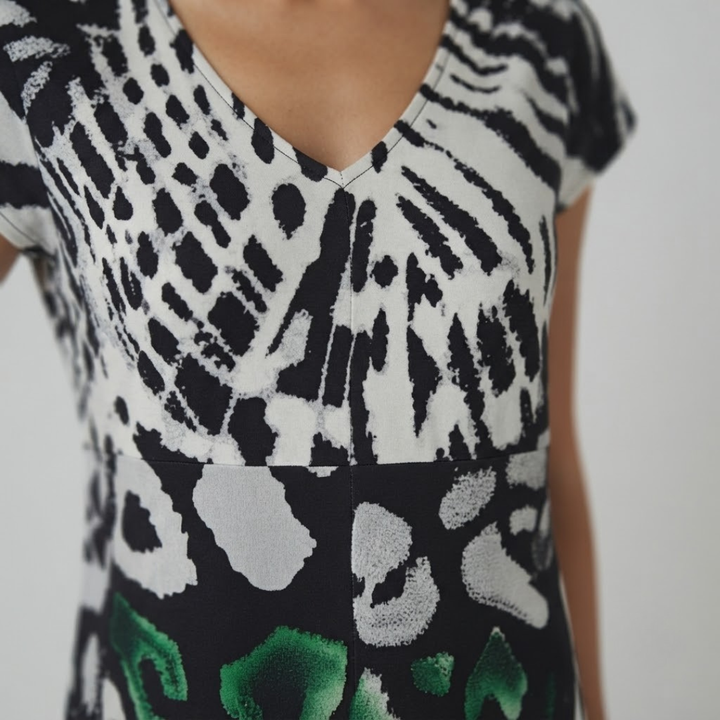 Serena Casual Printed Dress