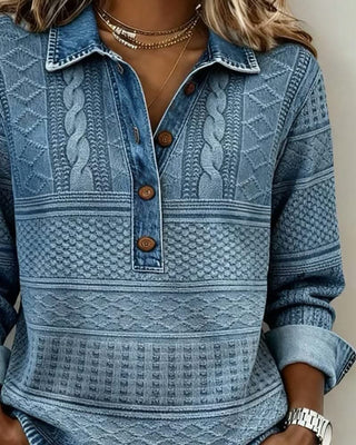 Level Modern Half-Button Sweater