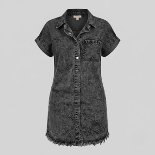 Michelle Denim Shirt Dress