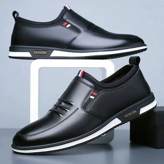 Liam Leather Slip-On Sneakers