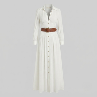 Camille Linen Blend Maxi Dress