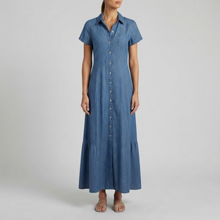 Destiny Long Denim Dress