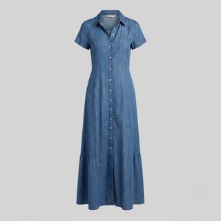 Destiny Long Denim Dress
