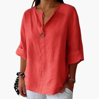 Lucy Casual V Neck Blouse