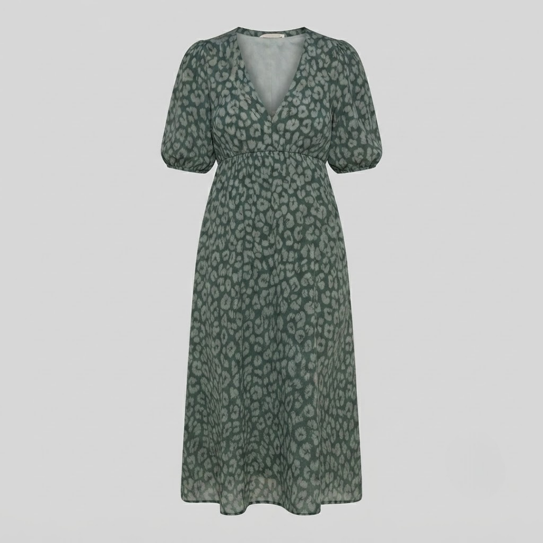 Zahra V-Neck Maxi Dress