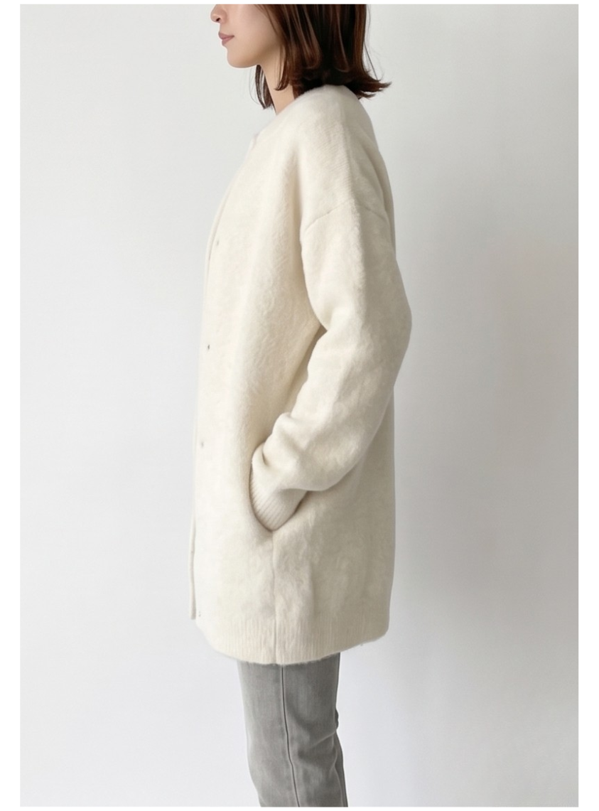 Charlotte Long Cashmere Cardigan