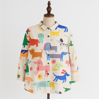 Elsia Stylish Everyday Shirt with Pattern