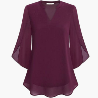 Georgia Stylish Layered Blouse
