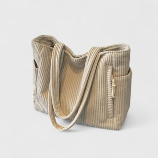 Camille Corduroy Tote Bag