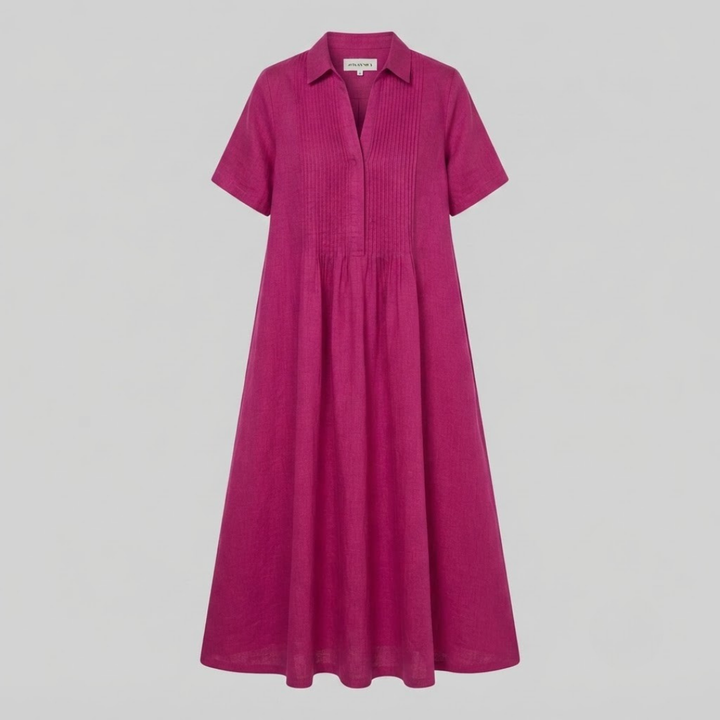 Genesis Flowing V-Neck Maxi Dress
