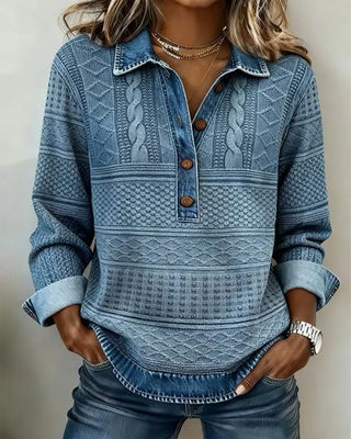 Level Modern Half-Button Sweater