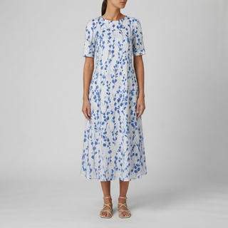 Aisha Effortless Floral Midi Dress