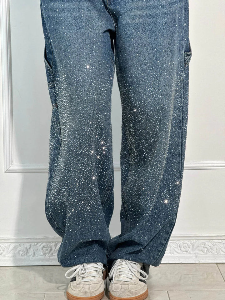 Tesse Balloon Denim Pants for Effortless Movement